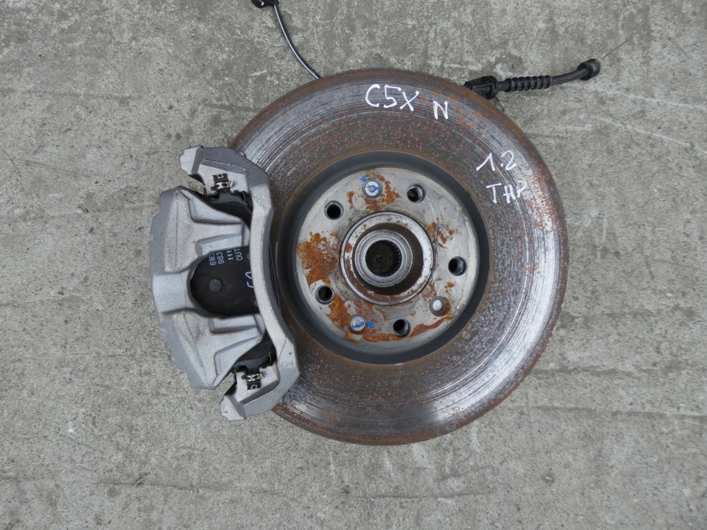 swing front right left Citroen C5X C5 X 1.2 THP