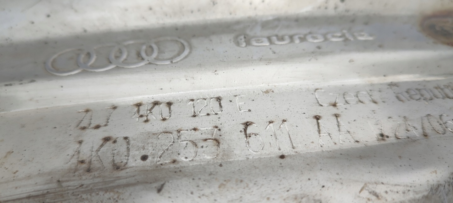 exhaust silencer AUDI A6 4K C8 2.0 TDI KOMBI 4K0253611AA