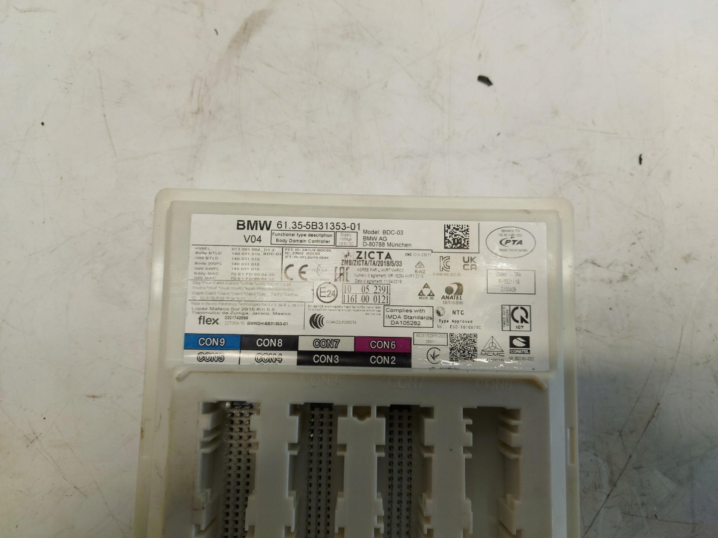 BMW G20 LIFT m340xd module control unit BSI 5B31353