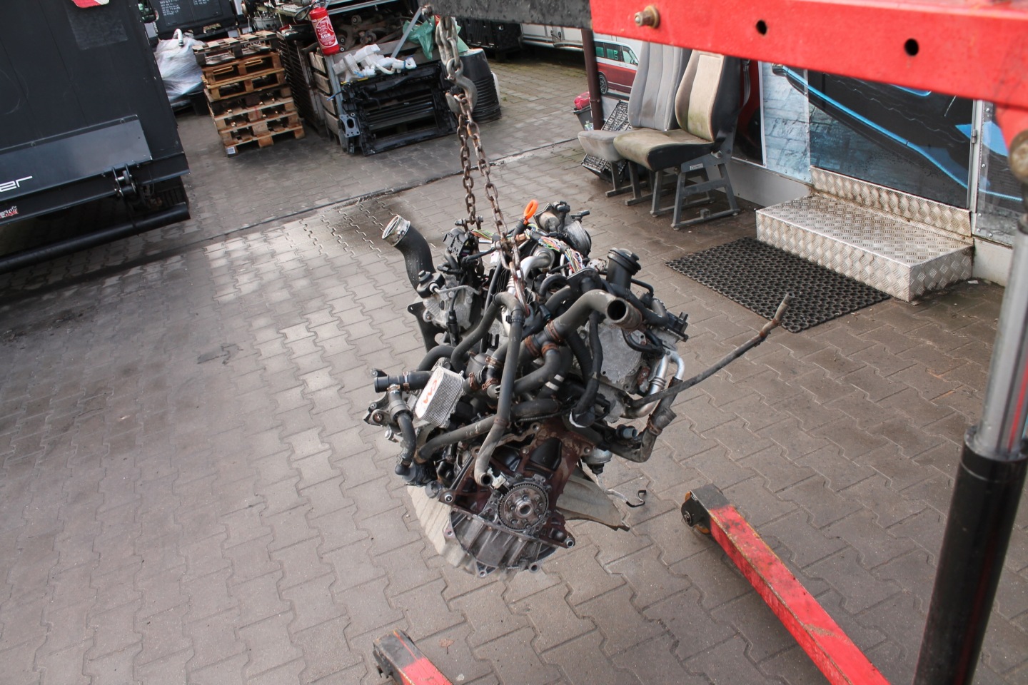 engine complete VW T5 CAA 2,0 TDI
