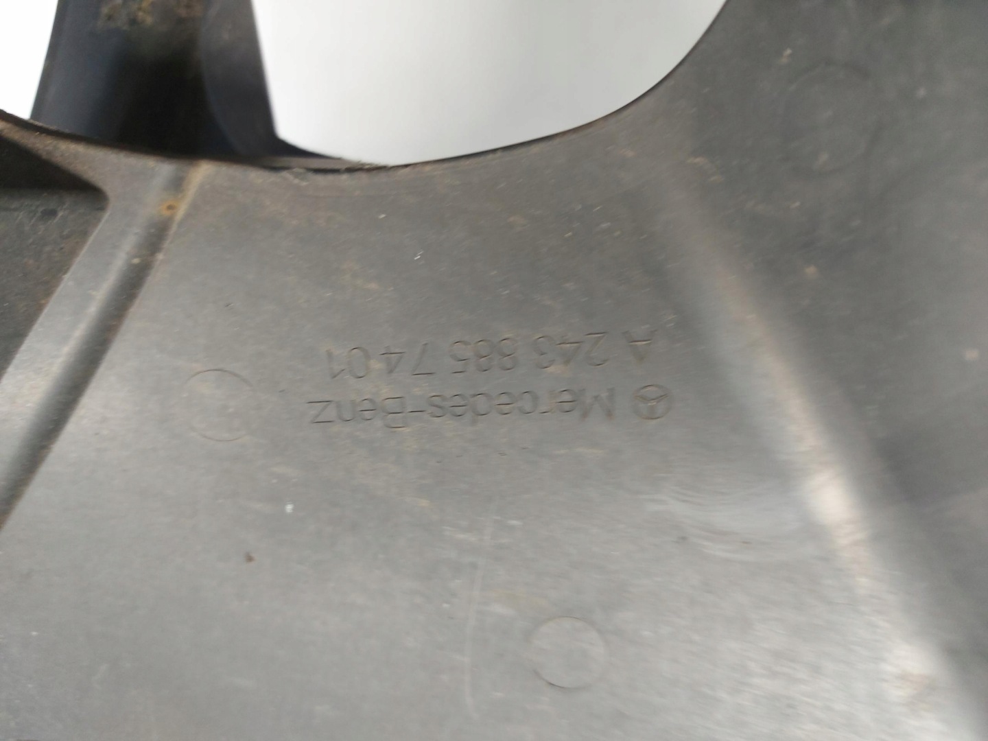 Mercedes EQA 250+ W243, bumper bracket left front A2438857401