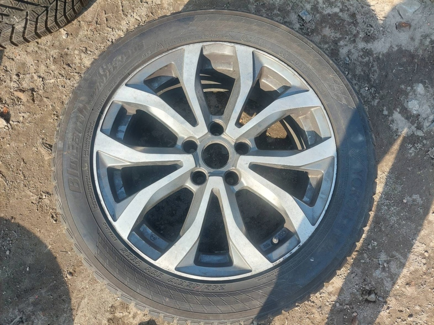 discs aluminium 7.5J 17 ET28 FI66.6 5x112 AUDI A5 8T