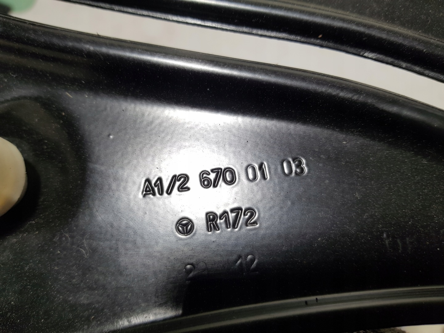 window regulator left rear part MERCEDES SLK W172 R172