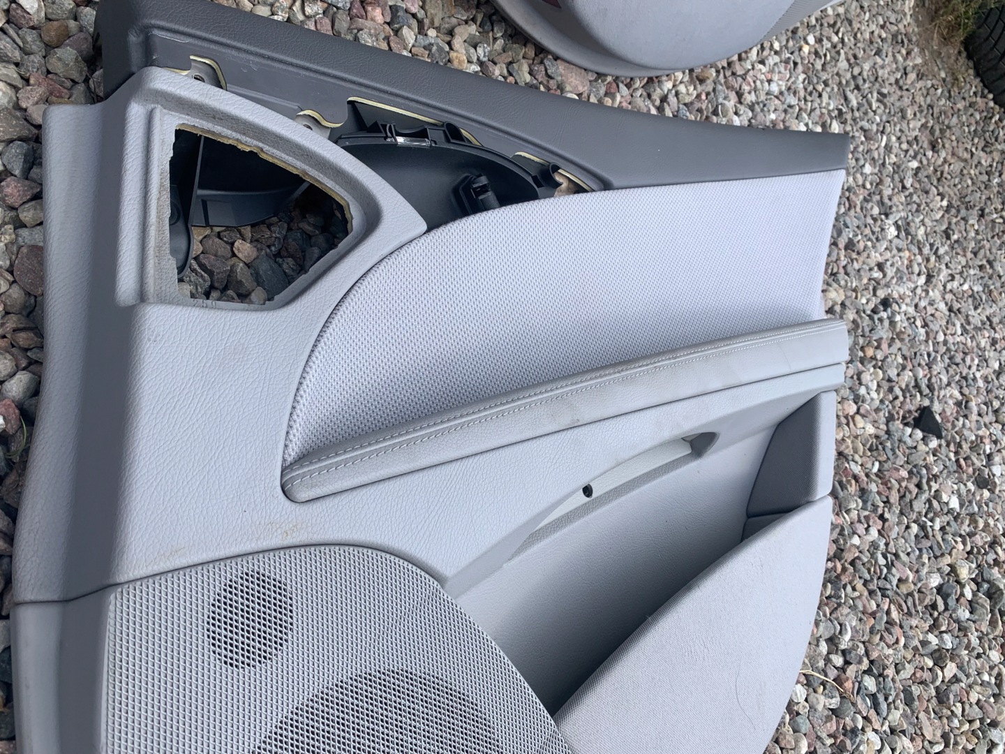 MERCEDES E W211 upholstery side side door leather A211 KOMPLET KOMBI