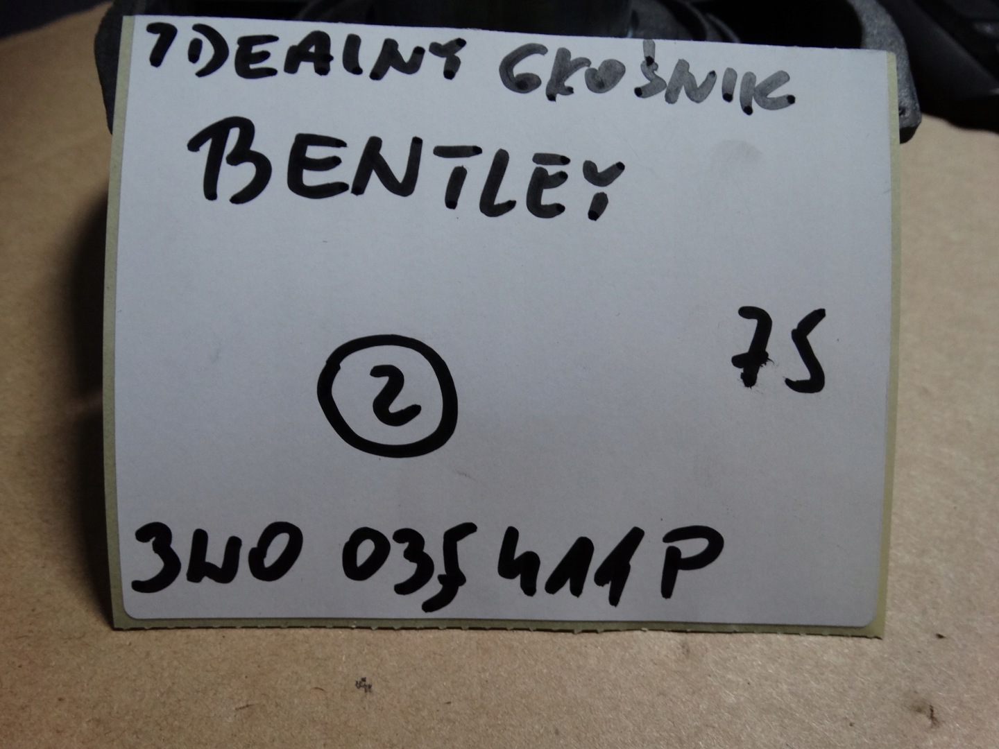 IDEALNY reprák BENTLEY 3W0 1