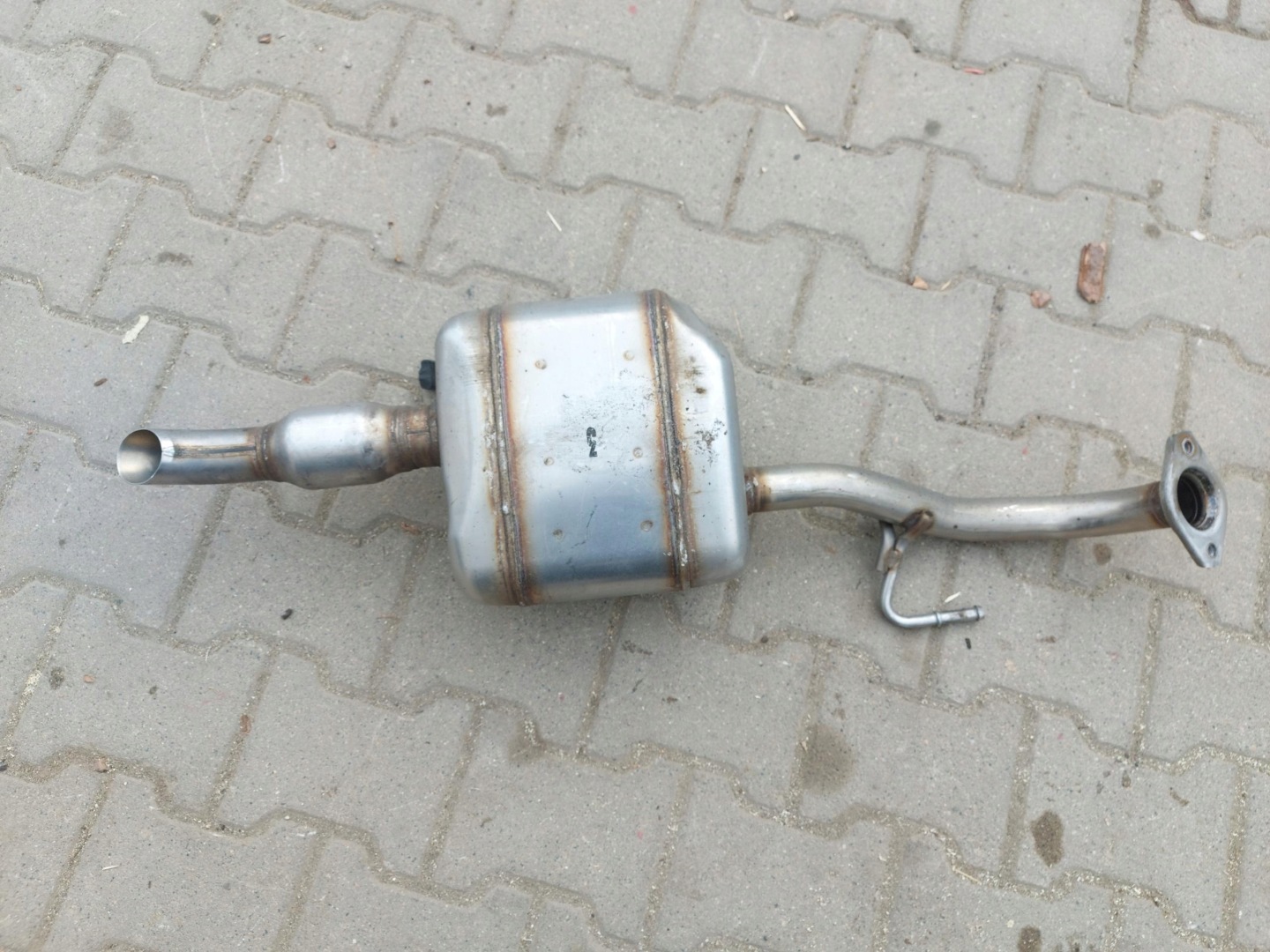 Toyota Yaris CROSS muffler, exhaust