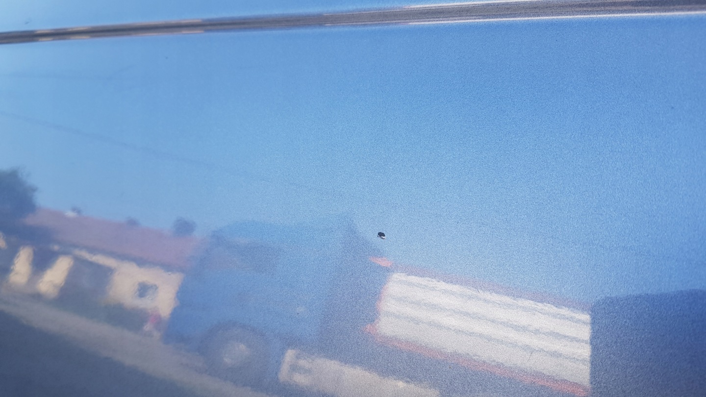BMW E39 Tür links heck KOMBI STAHLBLAU