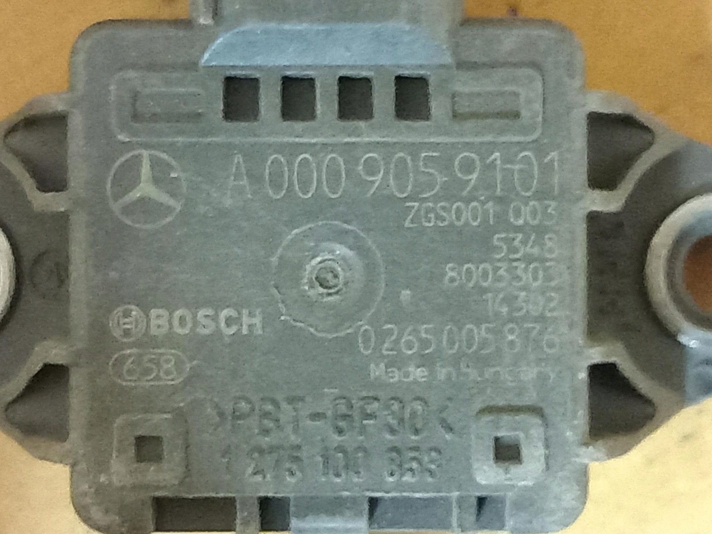 modul Bedienteil Sensor SENSOR ESP MERCEDES E-KLASA W212 A0009059101
