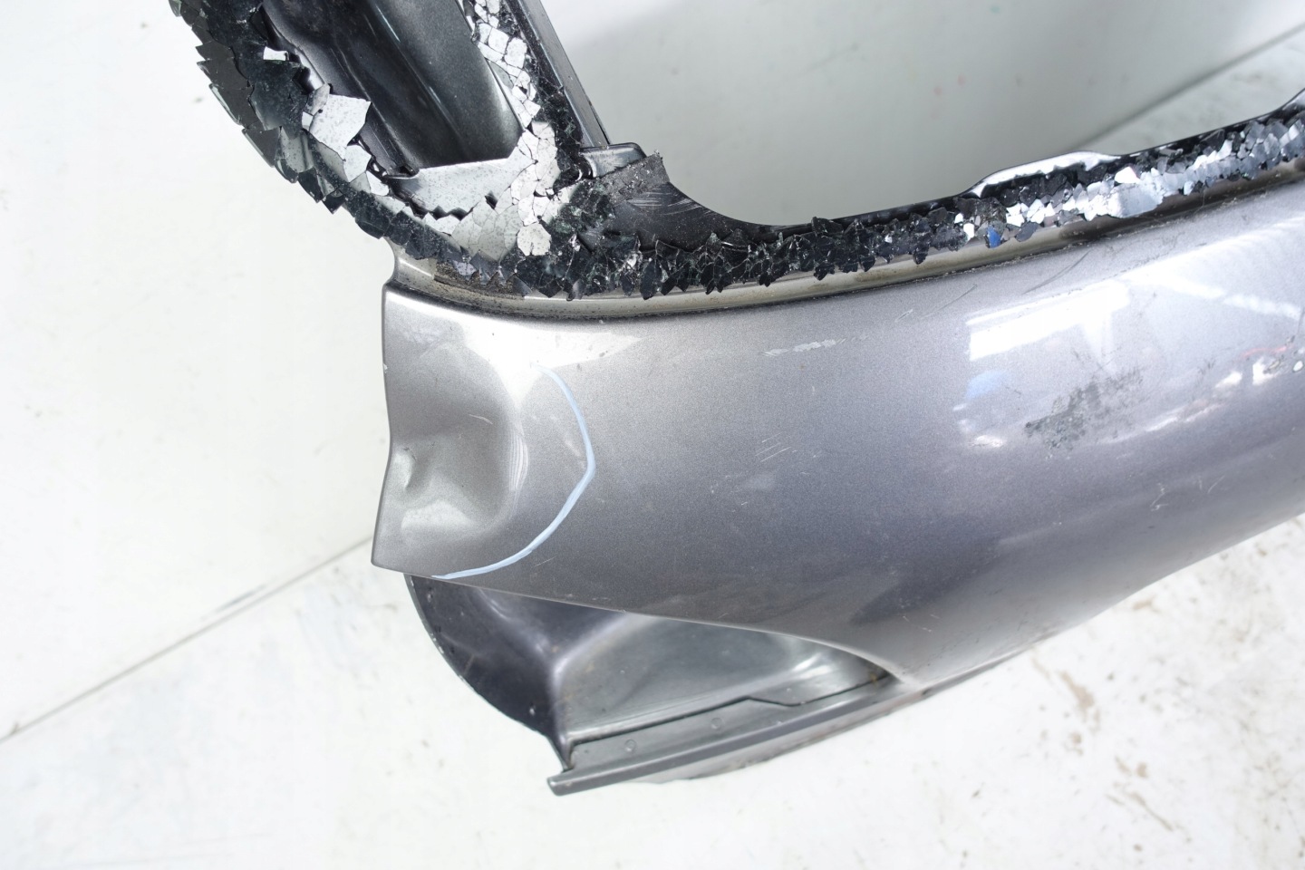 PORSCHE CAYENNE II 7P5 2010- trunk door boot rear part rear
