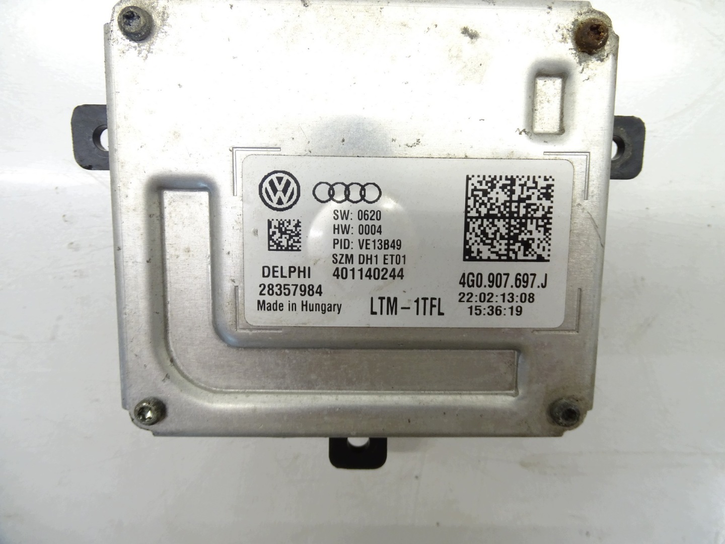 control unit module lights SWIATLA AUDI A7 4G0907697J