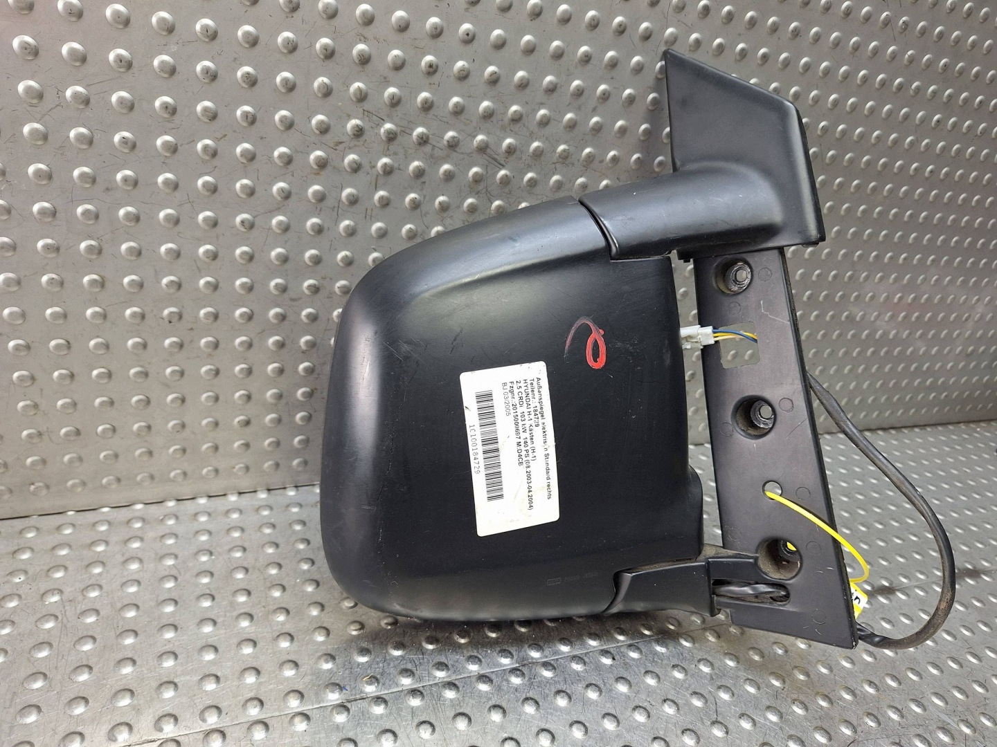 mirror right HYUNDAI H1 97-07 3 PIN EUROPA
