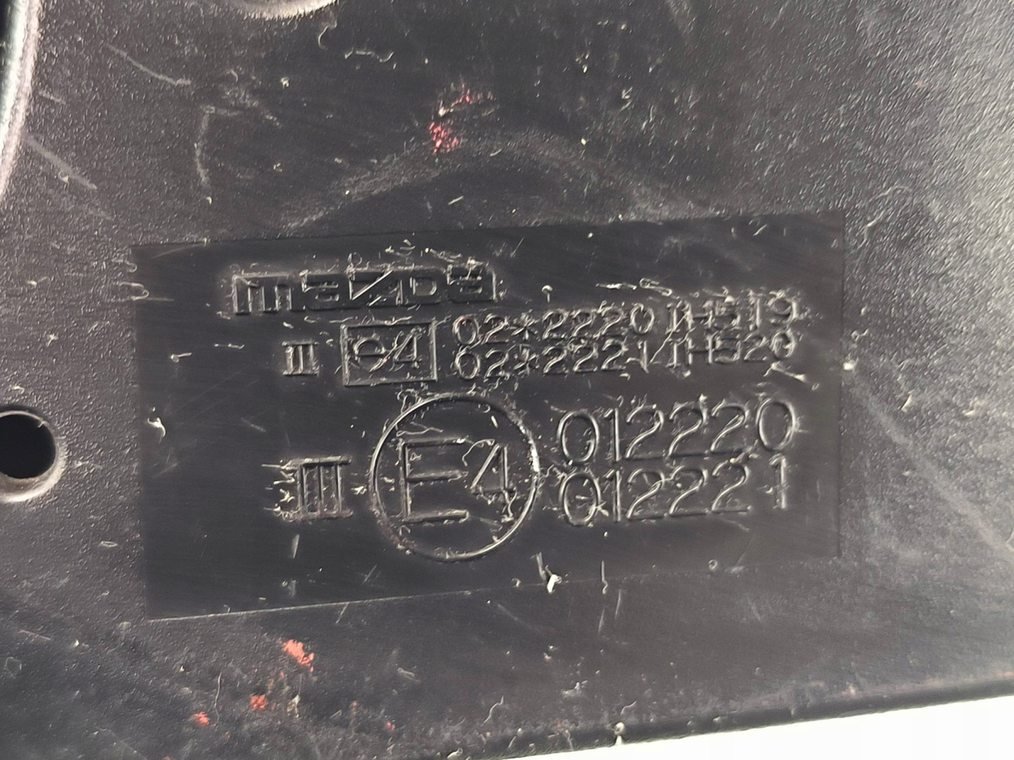 mirror left MAZDA 3 5 PIN