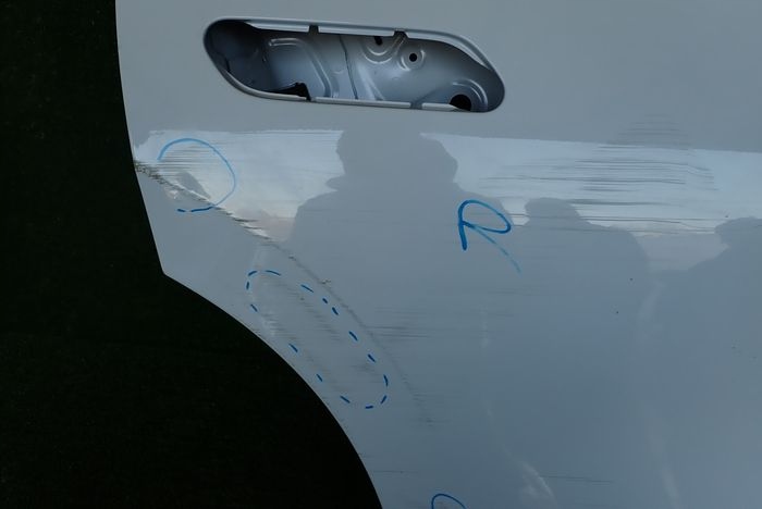 VW ID7 ID-7 Tür rechts hinten heck