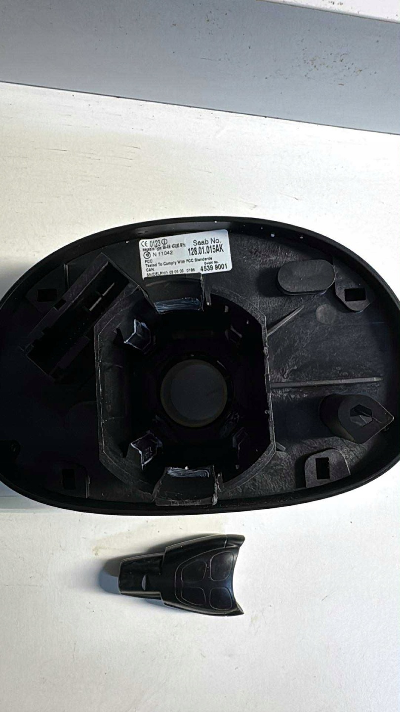 steering wheel levers and controls CIM saab 9-3 II + key 12801015 esp 2003