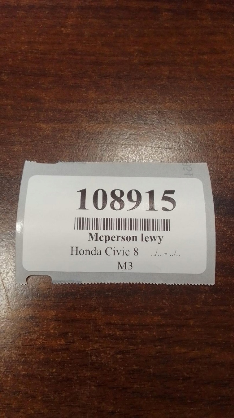 HONDA CIVIC VIII UFO 2.2 and-CTDI McPherson left front
