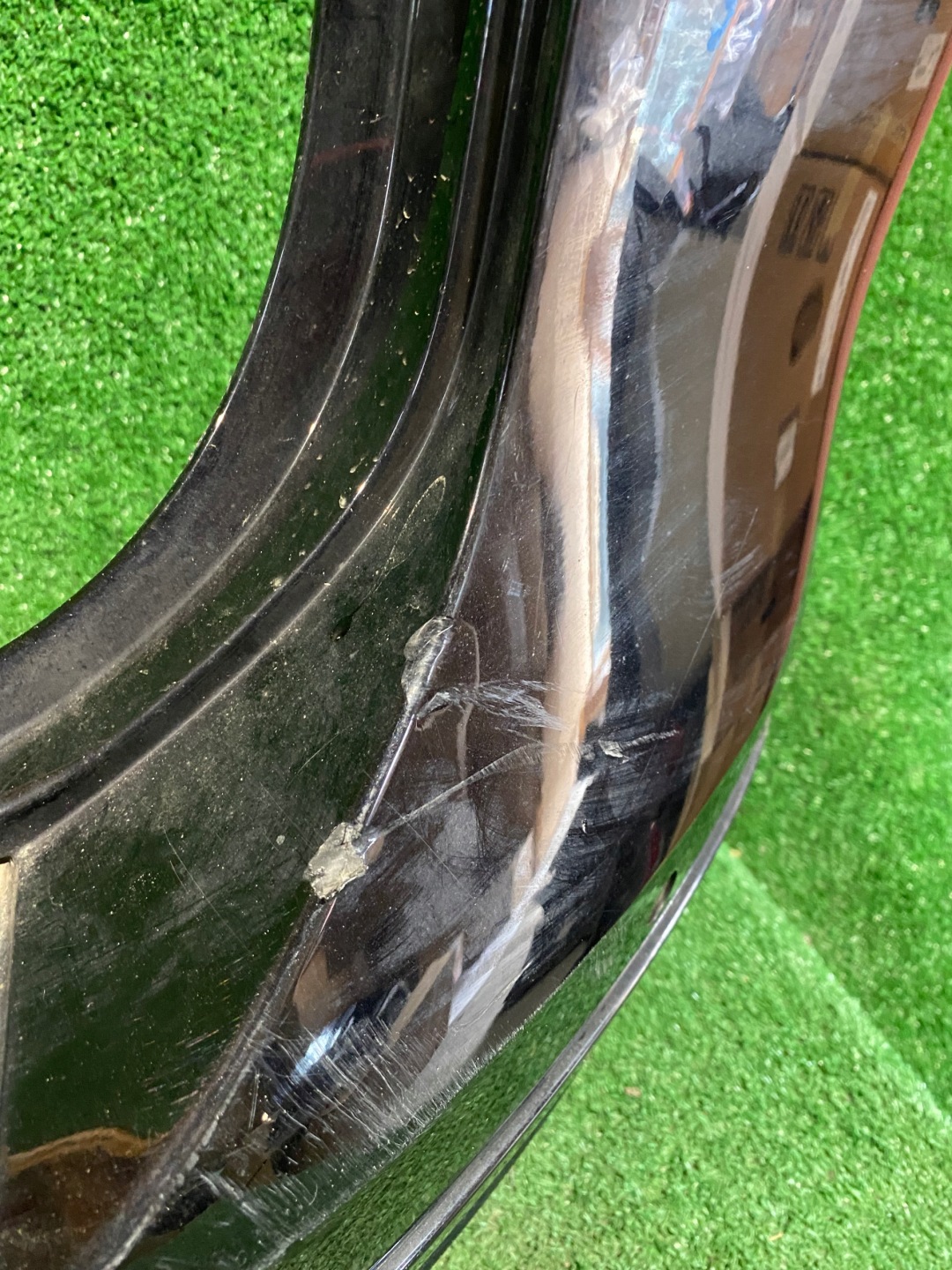 bumper rear VW TOUAREG II 10-14 7P6