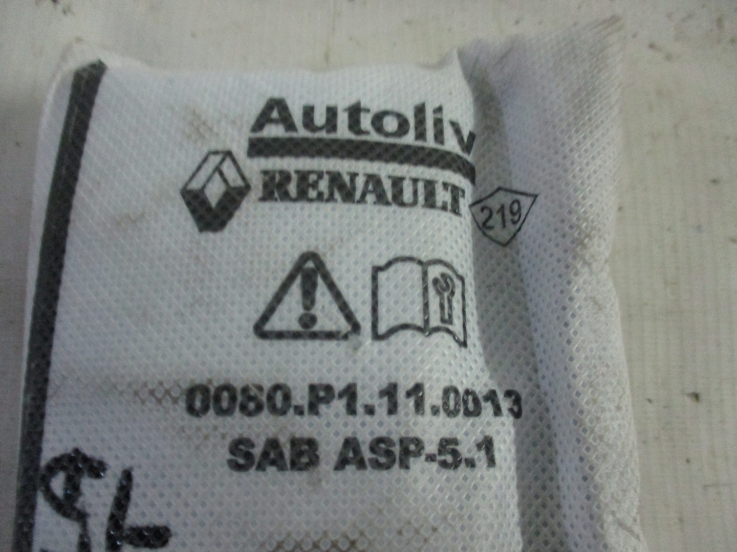seat airbag left Renault Talisman 2015r- 985H14228R
