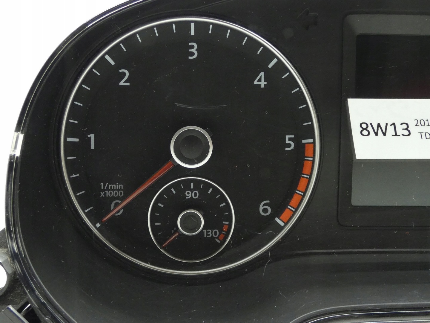 dials clock dials display VW JETTA VI 5C 1.6 TDI CAY 5C6920970A