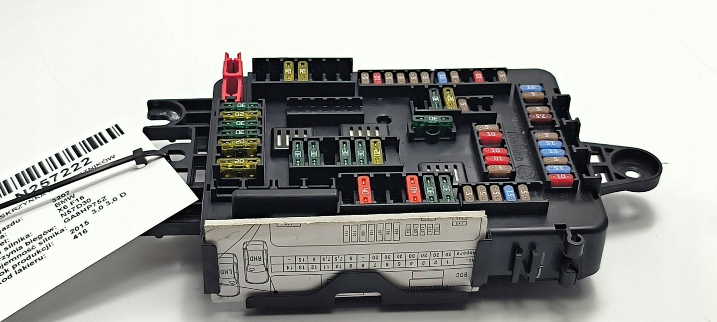 Module fusibles 9316569 BMW X6 F16