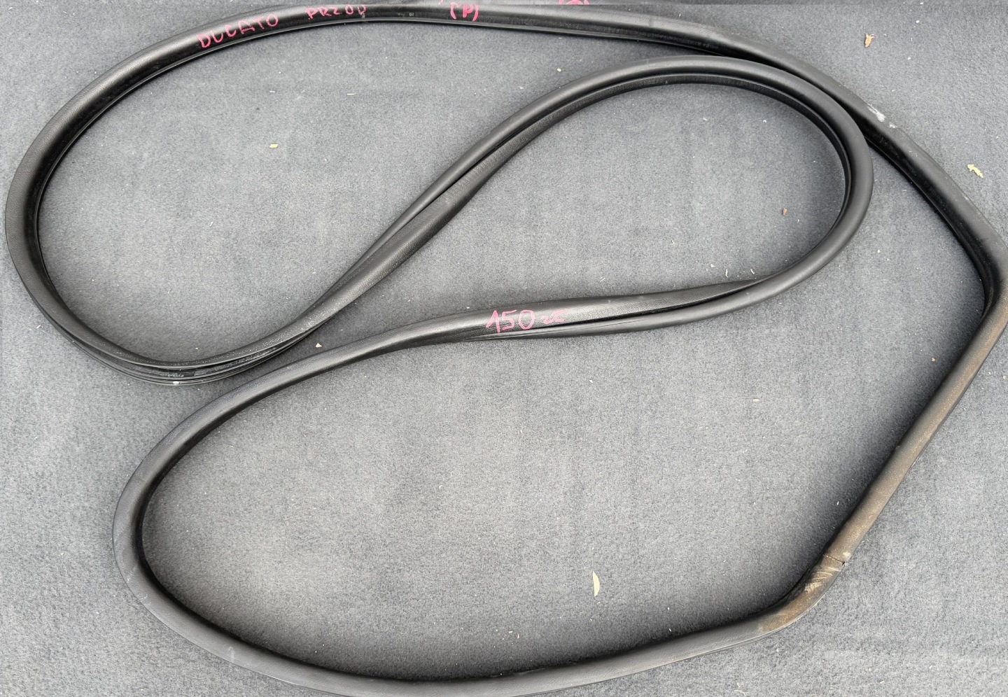 DUCATO BOXER JUMPER 06- gasket door PRZEDNICH PRAWYCH right front