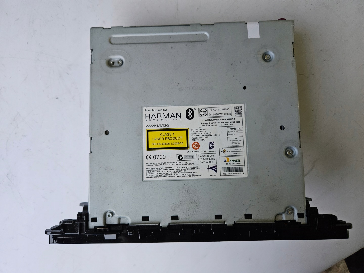 RADIO navigation card reader SIM SD MMI AUDI A6 C7 4G A7 AMI