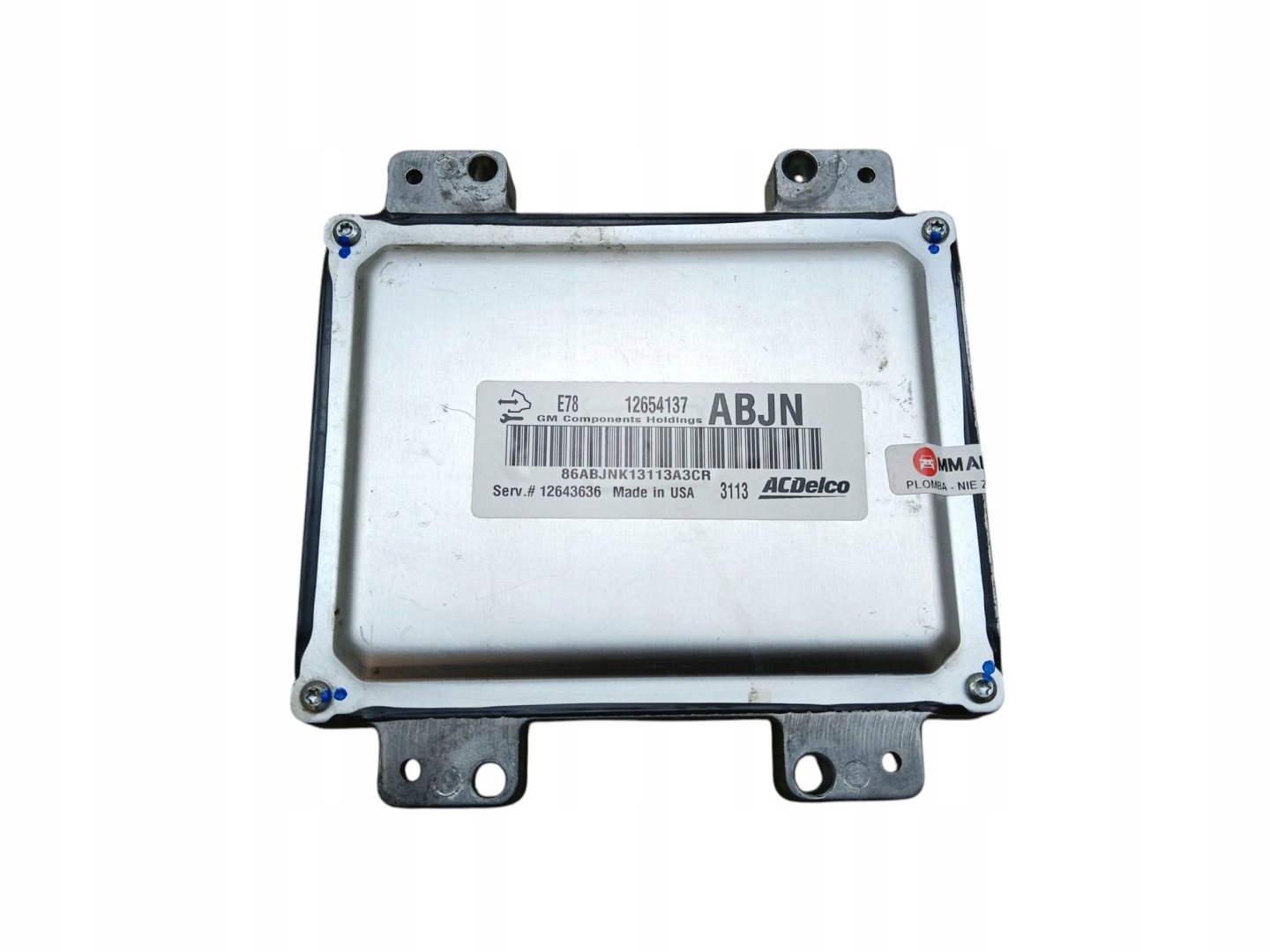 computer control unit of the engine OPEL MOKKA A (2012-2016) 1.4 T 140KM 12654137