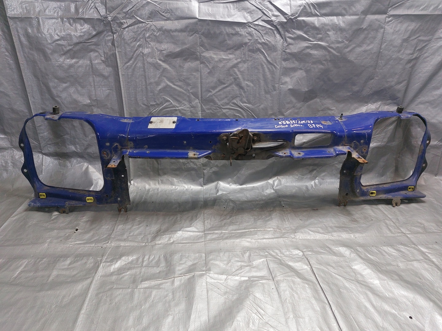 support panel for radiators pillar FIAT DOBLO and