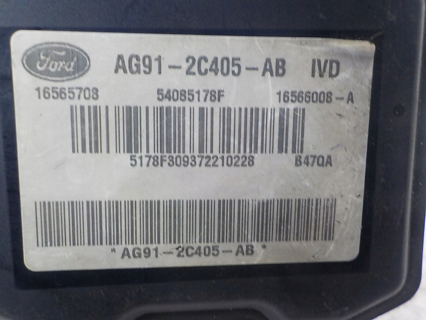 FORD GALAXY Pompa ABS AG91-2C405-AB 16565708 54085178F