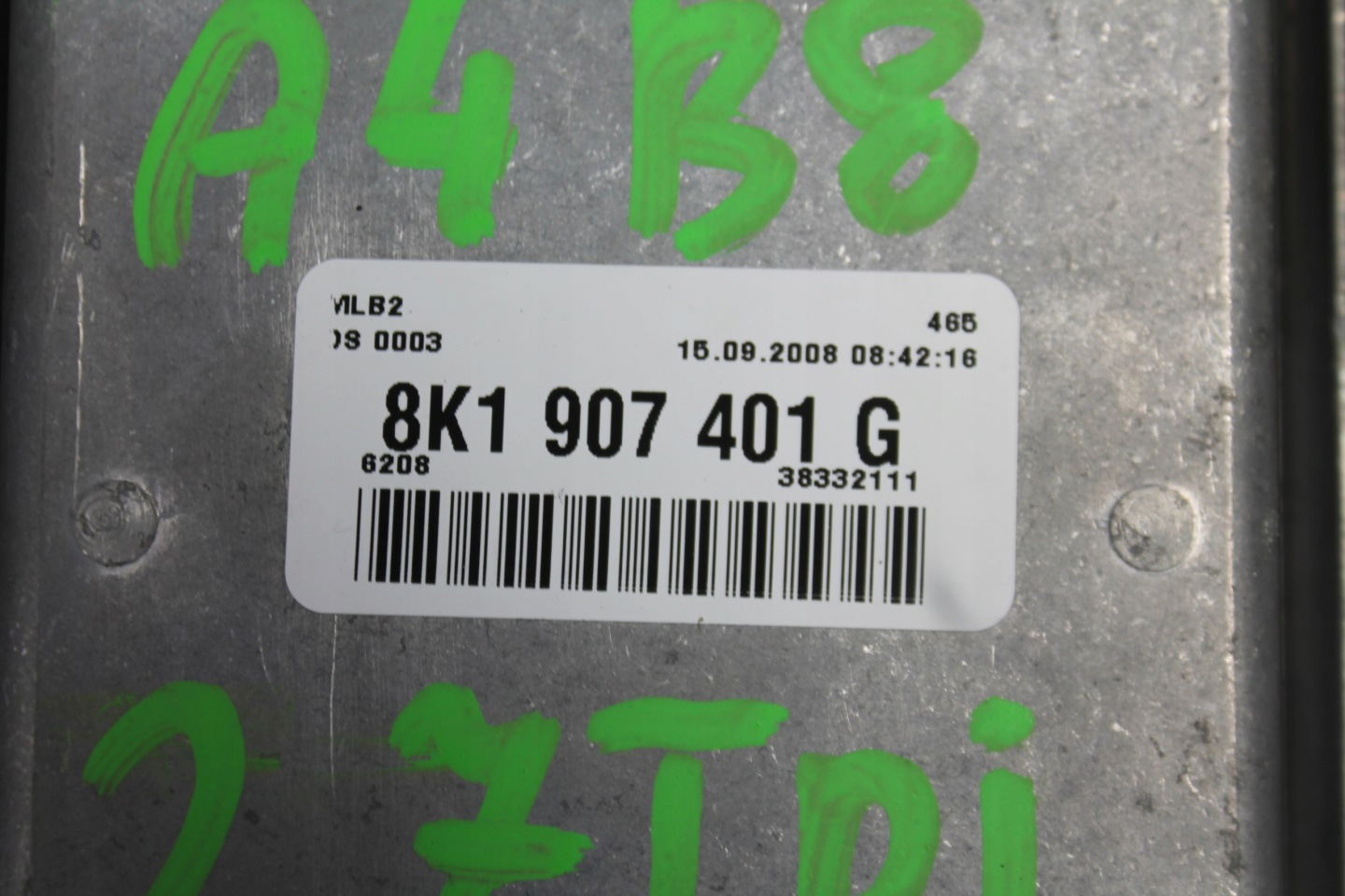 COMPUTER MOTORE 8K1907401G AUDI A4 B8 2.7 TDI 07