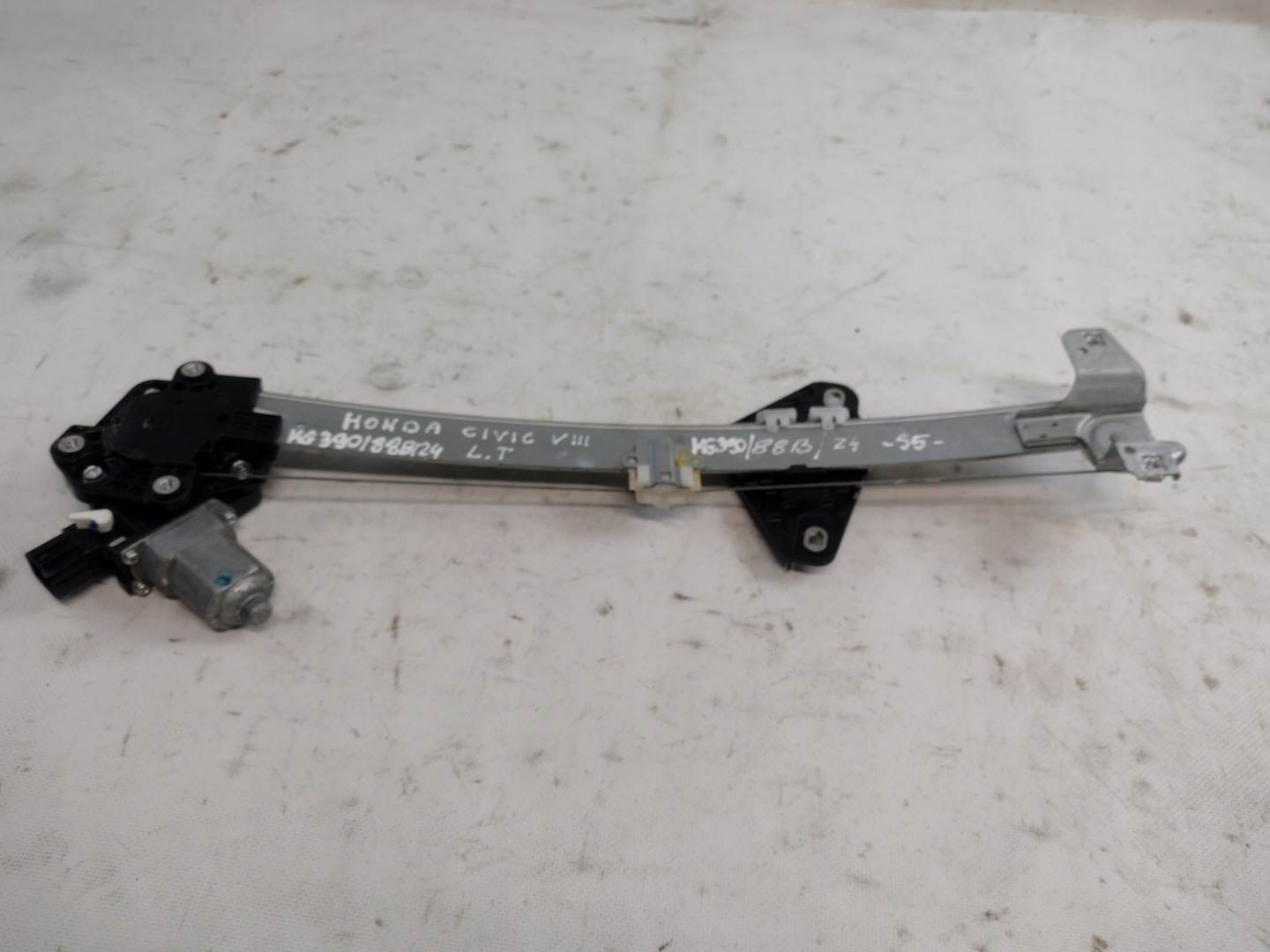 window regulator left rear part Honda Civic VIII 8 HB UFO 5D