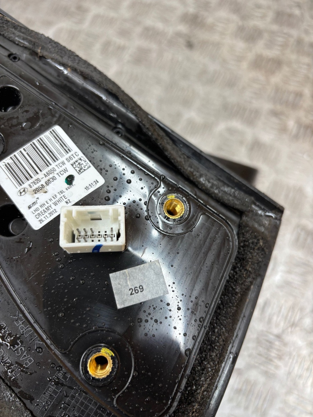 mirror right electrics HYUNDAI I30 II 8 PIN 12- 87620A6050