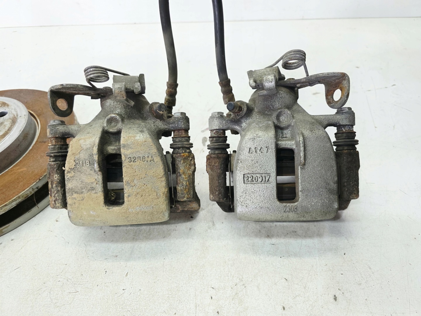 caliper calipers brake left +++ right rear part AUDI A4 B6 B7 288 MM KOMPLET