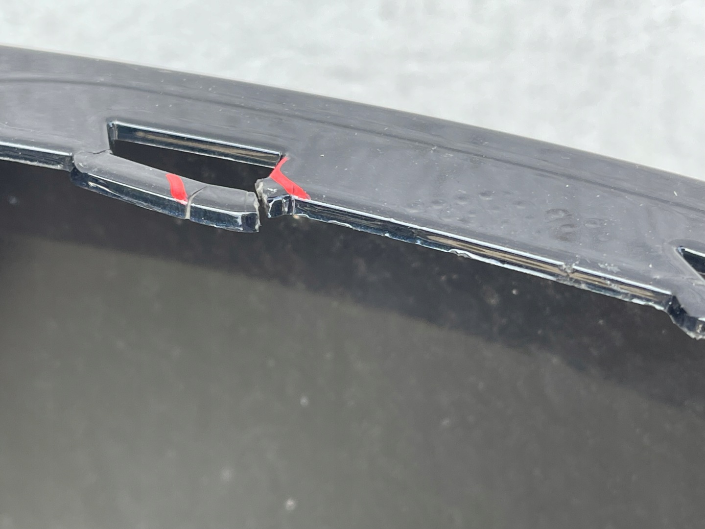 BMW X4 G02 m-packet bumper rear part rear PDC