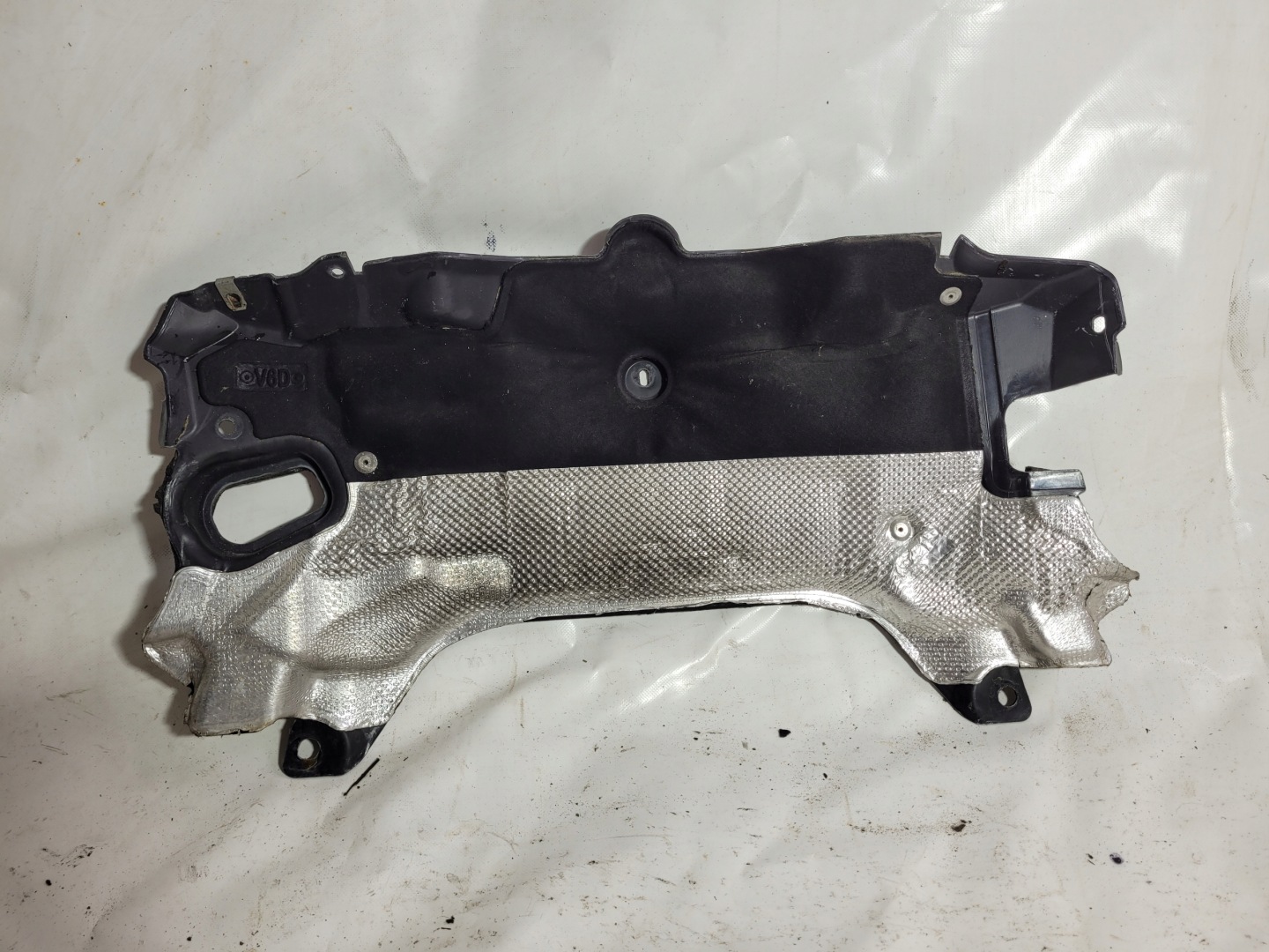 motor cover soundproofing supports JAGUAR XF 3.0D