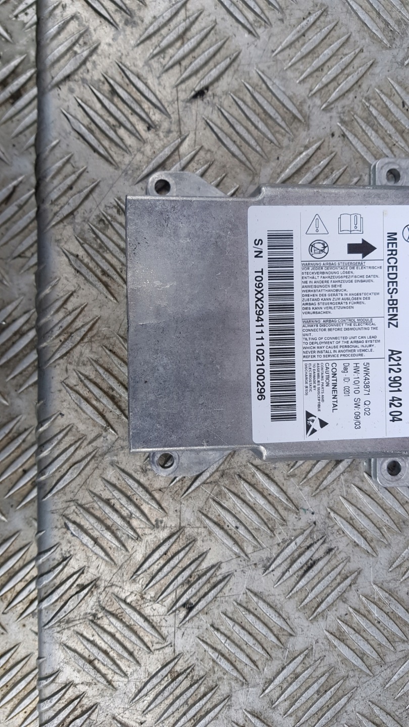 MERCEDES W212 modulo Centralina airbag airbag A2129014204