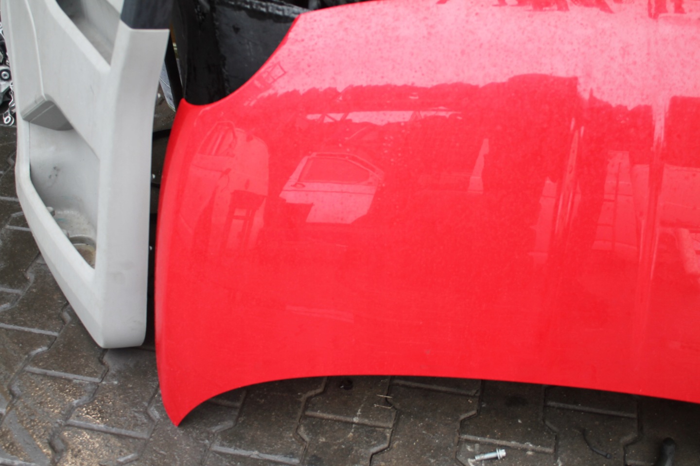 cofano FIAT 500S Rosso