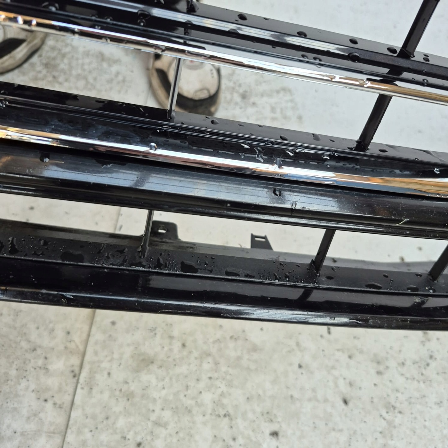 AUDI A4 8W B9 S-LINE 15- bumper front front grill SPR 4XPDC 8W0807437F