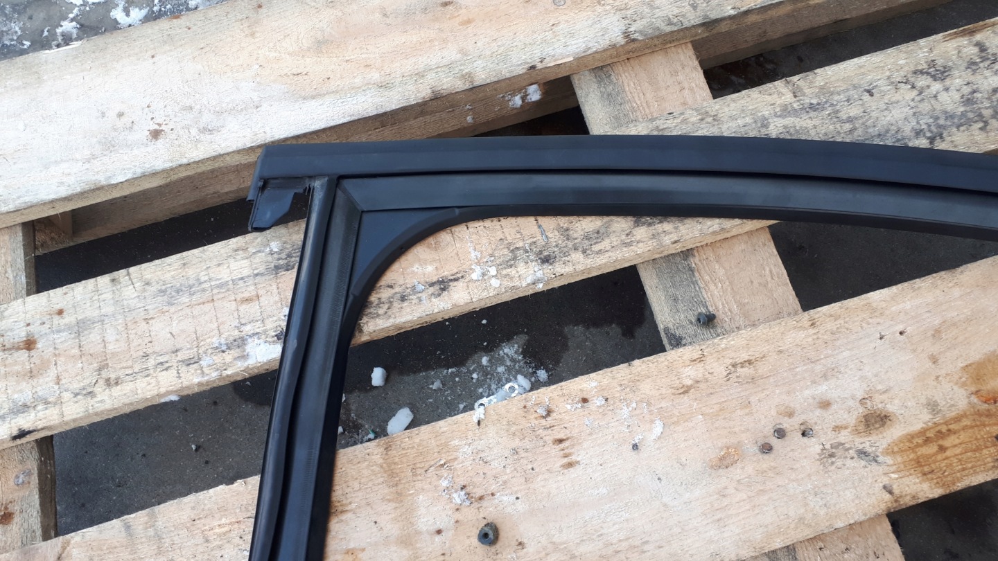A6 C7 4G gasket windows left rear part sedan 4G9837839