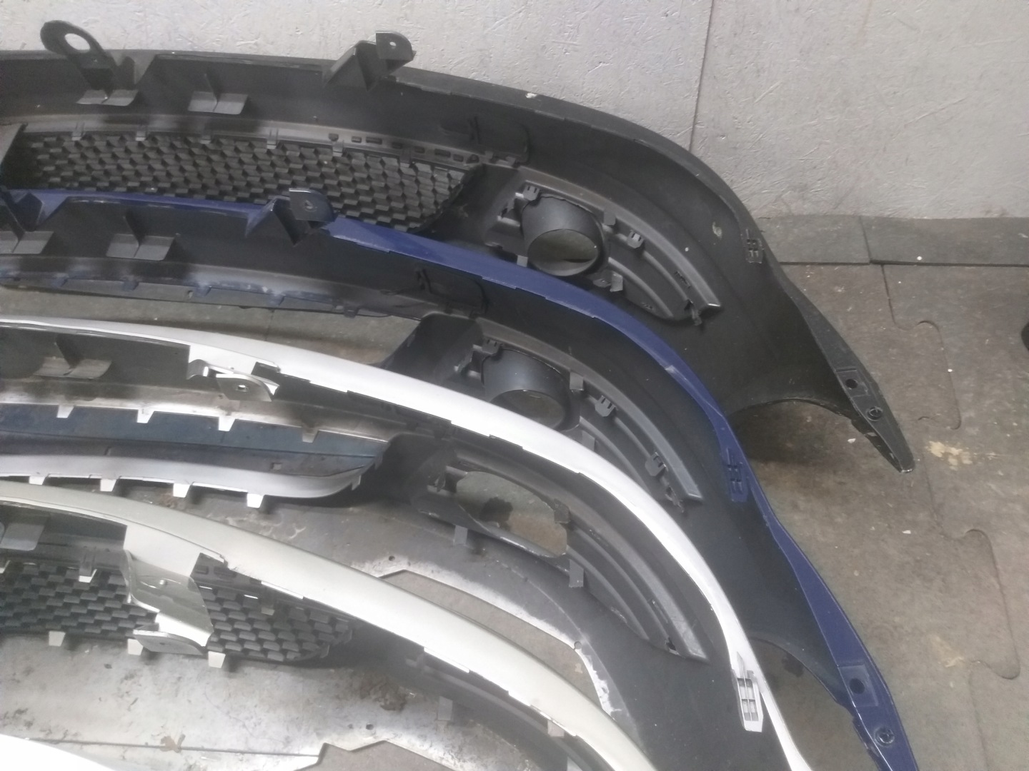 bumper front DACIA LOGAN LIFT 08