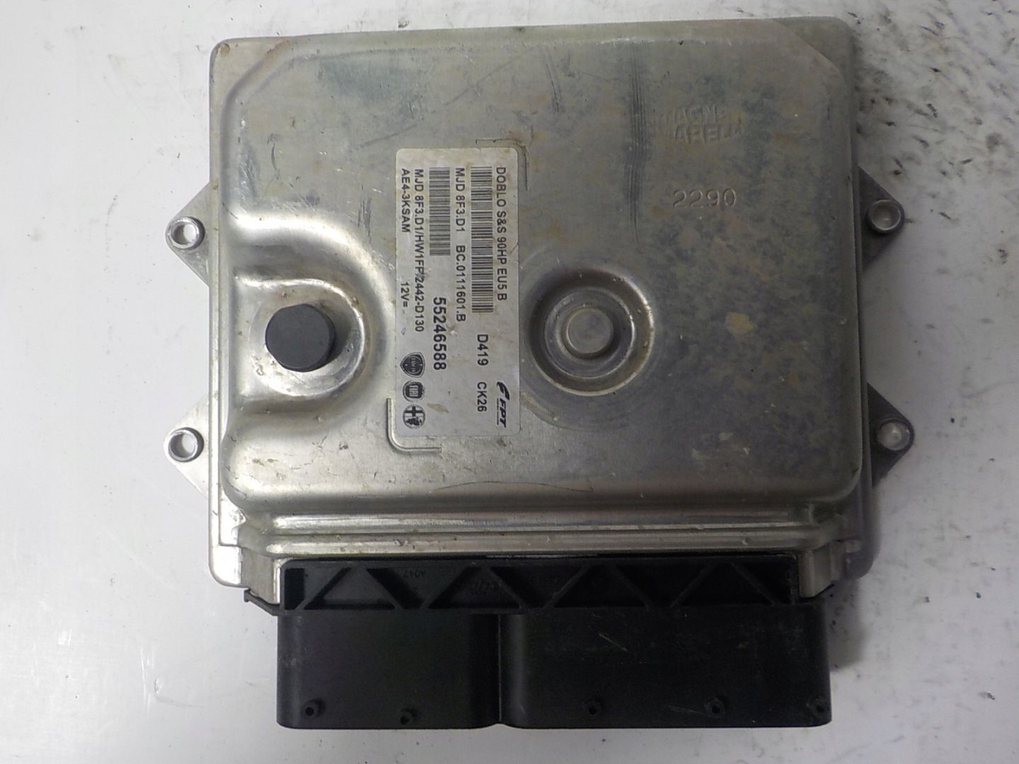 FIAT Computer Bedienteil 55246588 MJD8F3.D1