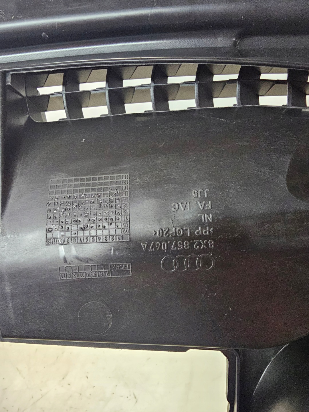 dashboard cockpit console AUDI A1 8X LIFT original ANGIELSKA