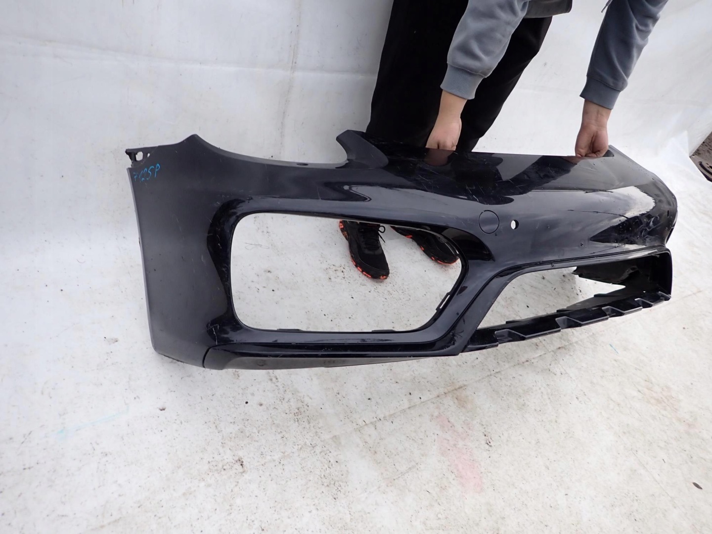 PORSCHE CAYMAN II 2 981C GTS 14-15 bumper front front washer PDC