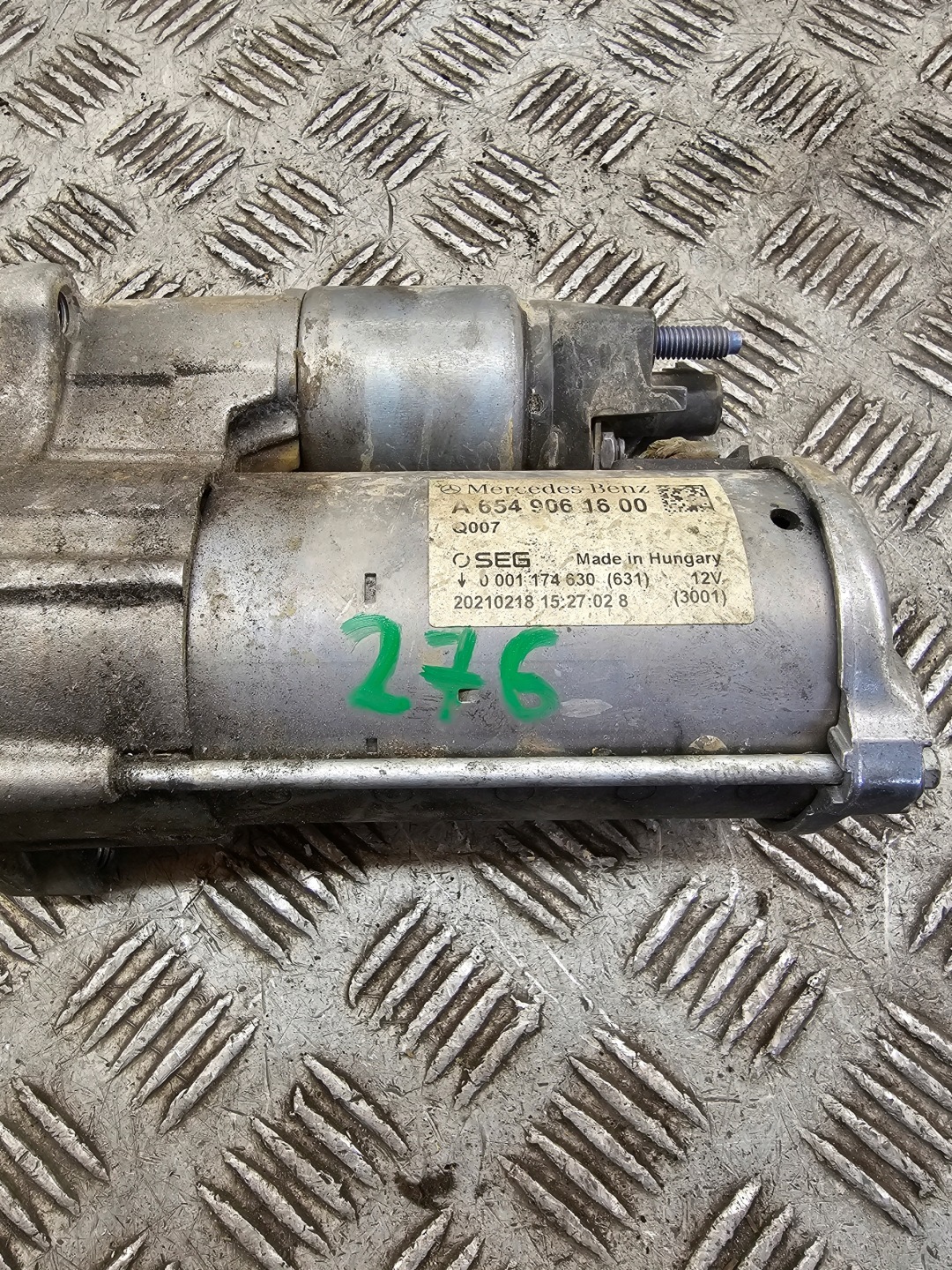 starter MERCEDES GLC W253 2.0CDI A6549061600