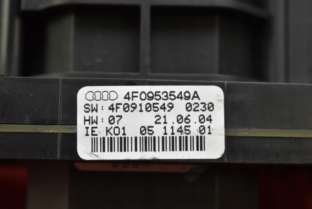 DEVIO LUCI TERGICRISTALLO TERGI PAJAK 4F0953549A AUDI A6 C6 berlina 04-08