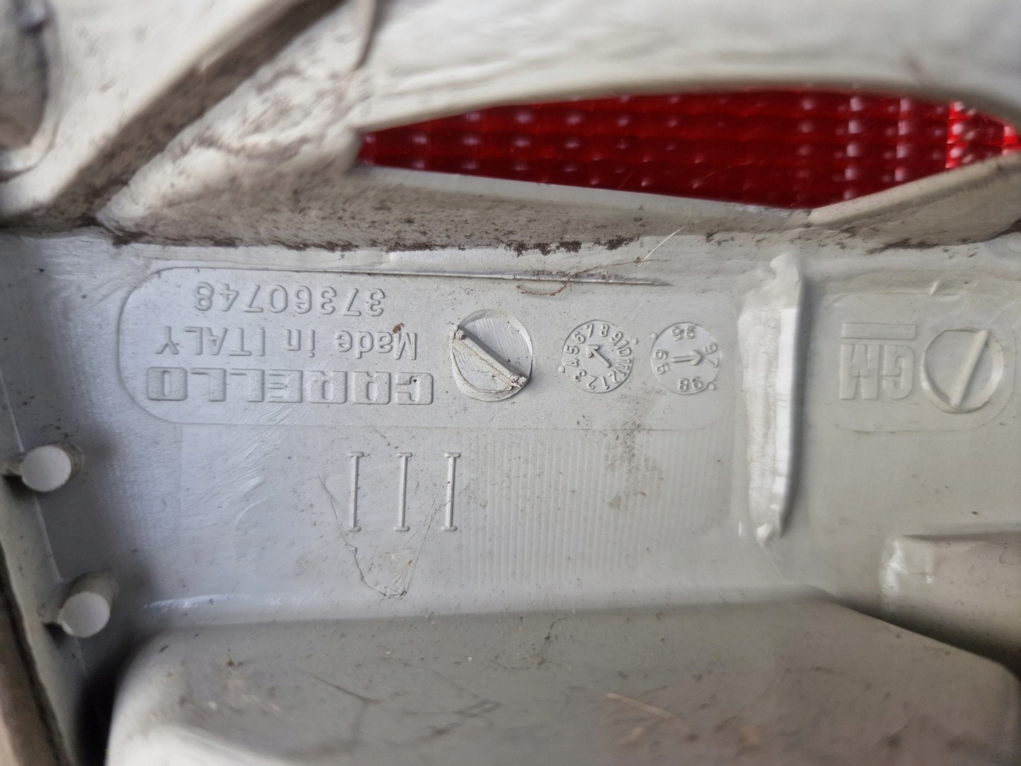 OPEL VECTRA B H sedan right light rear part rear