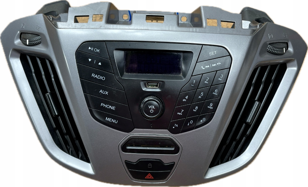 B2 FORD TRANSIT CUSTOM 2013 - RADIO KRATKI des lüfters PANEL BK2T-18D815-GF