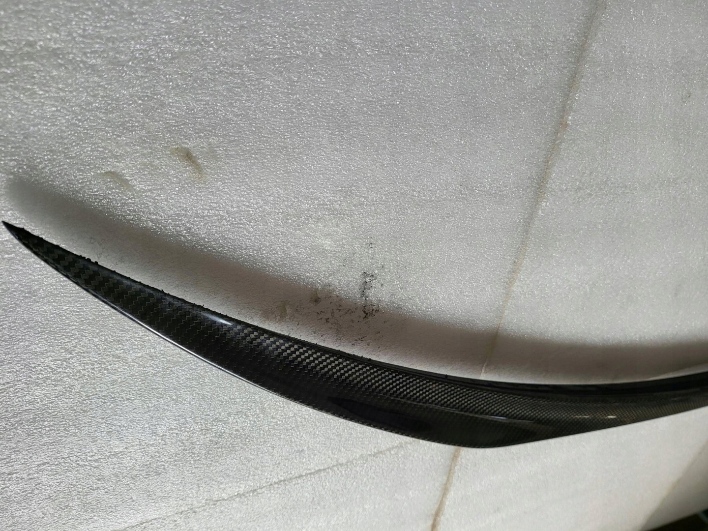 Spoiler bonnet boot CARBON MERCEDES C63 AMG W205 Cabrio Coupe