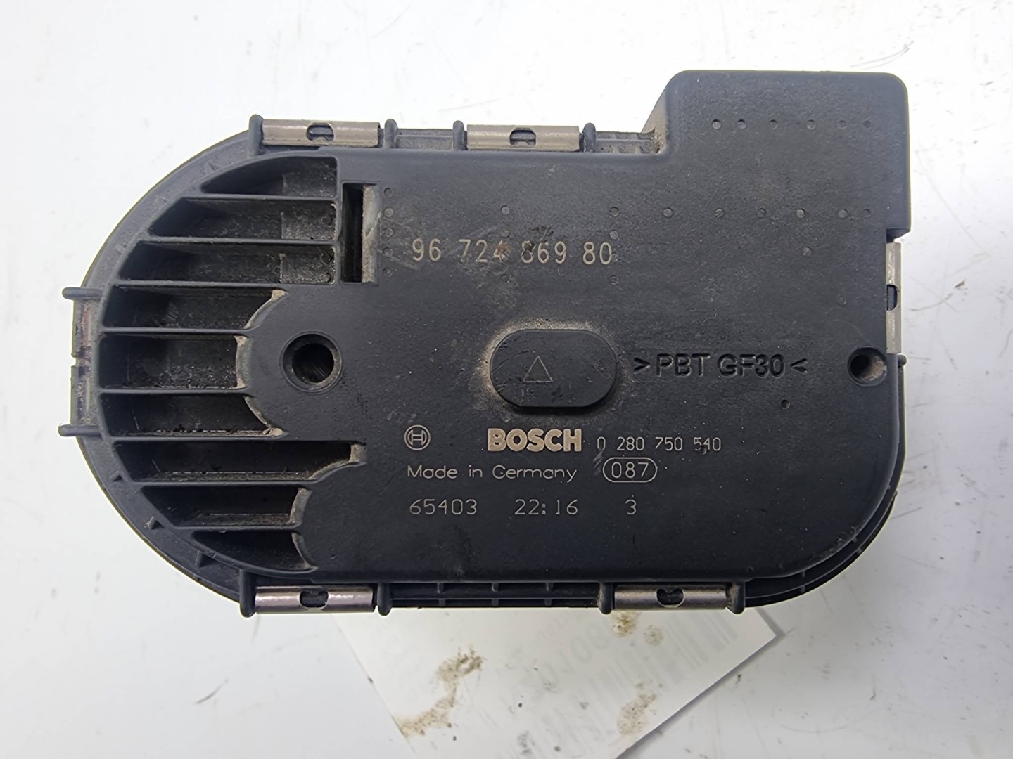 throttle flap 9672486980 CITROEN C ELYSEE