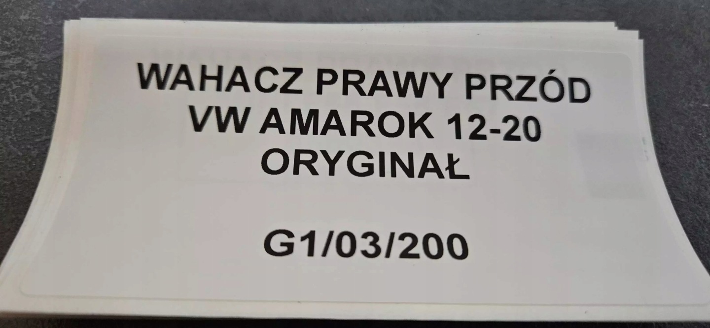 Querlenker rechts vorne VW AMAROK 2012-20 Original