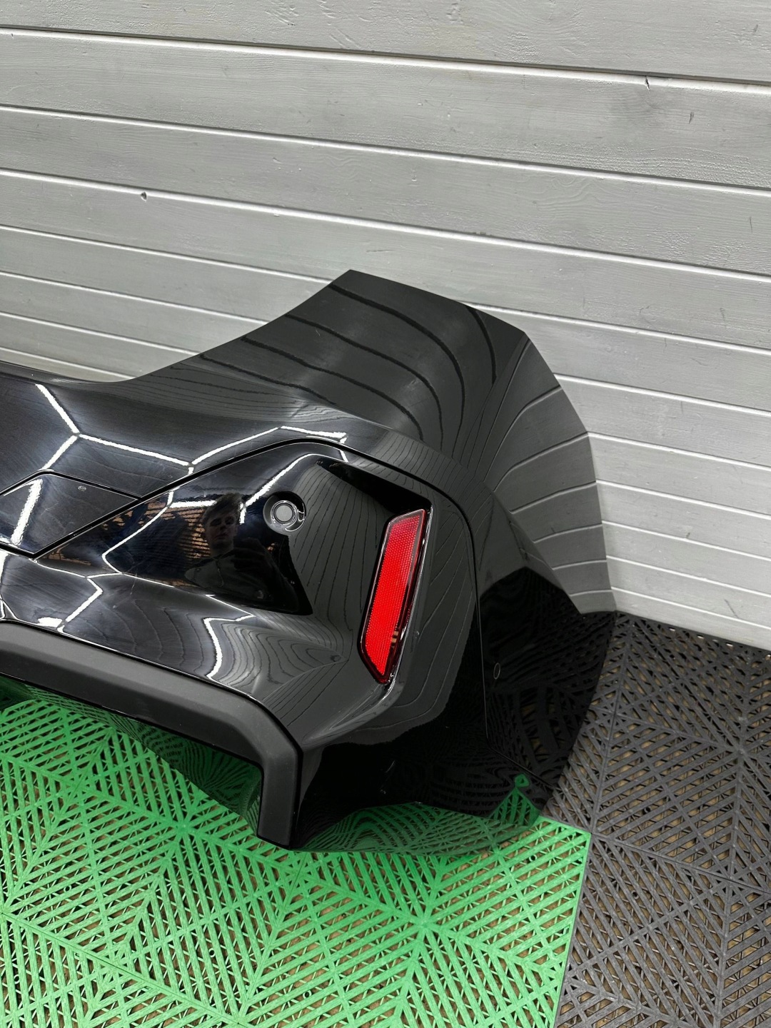 bumper rear rear part BMW 5 G60 M PAKIET BLACK-SAPHIRE
